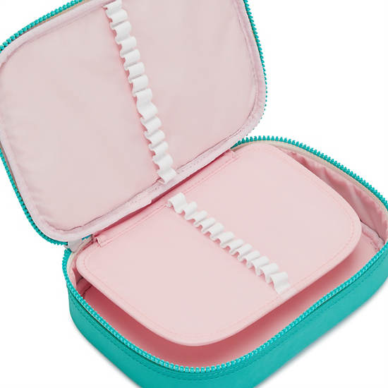 Kipling 100 Pens Iconic Case Tassen Turquoise | België 1330ZU